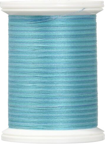 YLI 24450-09V 3-Ply 40wt T-40 Cotton Quilting Variegated Thread, 500 yd, Purple in Kuwait