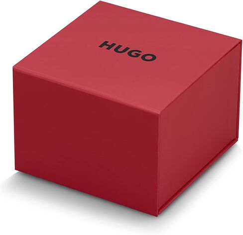 Hugo Men's Multi Watch - Case Lightweight TR90 ، حركة متعددة الوظائف ، تصميم جريء ومرح ، دقة الكوارتز ، ارتداء كل يوم أنيق - هدية له in Kuwait