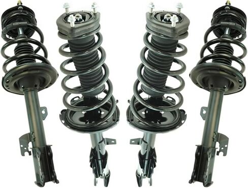 AutoShack Set of 4 Front and Rear Complete Strut Coil Spring Replacement for 2009 2010 2011 2012 Toyota Venza 2.7L 3.5L V6 FWD CST40034 in Saudi Arabia