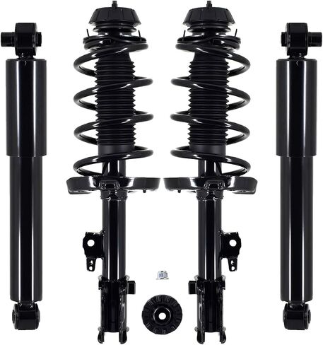PM Auto Set 4 Front Quick Complete Strut-Coil Spring-Rear Shock For 2010-2012 KIA Soul Monotube Performance Upgrade in Saudi Arabia