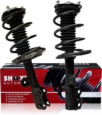 Shoxtec Front Pair Complete Struts Assembly Replacement for 2006-2012 Toyota RAV4 Coil Spring Assembly shock absorber Repl Part no. 172276 172275 in Kuwait