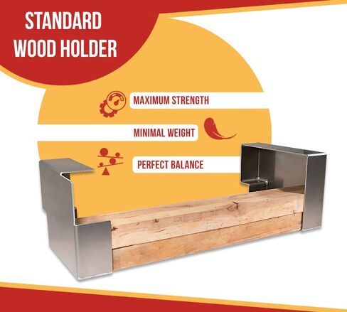 Mytee Products Lightweight Aluminum Dunnage Racks for Flatbed Trailers - 20" x 15" Bolt-On Wood Holder for Gooseneck Trailers - 1 Pair in Saudi Arabia