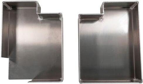 Mytee Products Lightweight Aluminum Dunnage Racks for Flatbed Trailers - 20" x 15" Bolt-On Wood Holder for Gooseneck Trailers - 1 Pair in Saudi Arabia