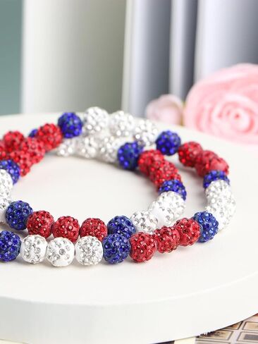 Bling Beaded Necklace for Men, Rhinestone Chain with Baseball Beads Shiny Sports Drip Accessories, Great Gifts for Players and Fans in Saudi Arabia
