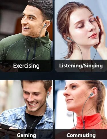 Wired Earbuds USB Type C Headphone for iPhone 16e 16 Pro Max 15 Plus for Samsung Galaxy S25 S24 S23 A36 A54 In-Ear Noise Canceling Magnetic Headset Android Earphone for iPad 11 A16 Pixel 9 9a 8 Laptop in Saudi Arabia
