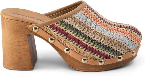 Chocolat Blu Women Shoes Melody High Block Heel Mule in Kuwait