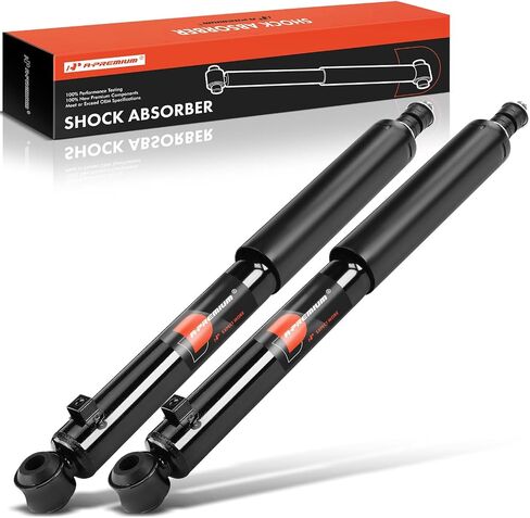 A-Premium Front Pair (2) Shock Absorber Compatible with GMC W4500 Forward 1992-2009, W5500 Forward 2003-2009 & Chevrolet LCF 3500 2016-2018, W4500 Tiltmaster 1992-1995 & Isuzu NPR 1986-2018, NRR, NQR in Saudi Arabia
