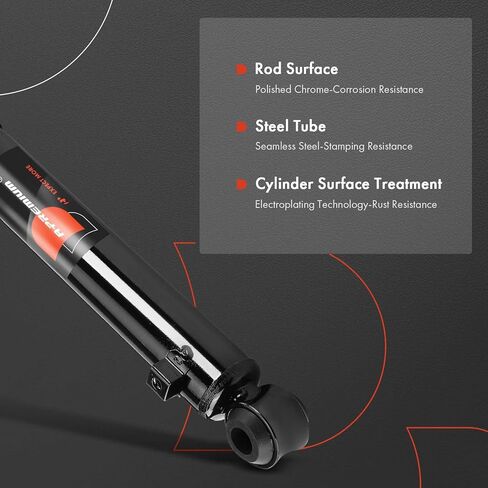 A-Premium Front Pair (2) Shock Absorber Compatible with GMC W4500 Forward 1992-2009, W5500 Forward 2003-2009 & Chevrolet LCF 3500 2016-2018, W4500 Tiltmaster 1992-1995 & Isuzu NPR 1986-2018, NRR, NQR in Saudi Arabia