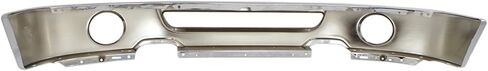 طقم المصد المرآب Pro for Ford F-150 2006-2008 Front Chrome Steel w/Fog Light Holes Date من 9 أغسطس 2005 يستبدل # 6L3Z17757BA FO1002399 6L3Z17626AA in Saudi Arabia