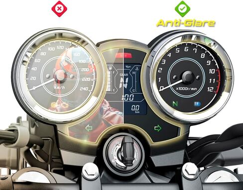 IPG Proactive Made for Kawasaki 2021-24 Z650RS / S132 N83 Dashboard 9H صلابة الشاشة واقي نانو السيراميك فائقة الاستجابة وضوح عالية مضادة لخدش Kawaz650rs in Kuwait