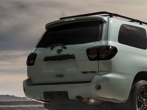 Rvinyl Tail Light Pre Cut Film Tint Kit in Smoke متوافق مع Toyota Sequoia 2018-2022 - ظهورات لاصقة in Saudi Arabia