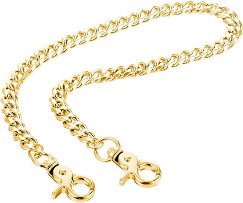 Pants Chain for Men Women, Heavy Duty Pocket Chain Metal Wallet Keychain Punk Gothic Jeans Belt Chain Trouser Chain Hip Pop Pants Chain for Women Girls Keychain Wallet Pants Boots Accessories, Silver in Kuwait