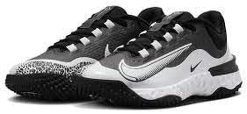 Nike Women's Alpha Huarache Elite 4 Softball Turf Shoes SZ 8 Black | أبيض in Saudi Arabia