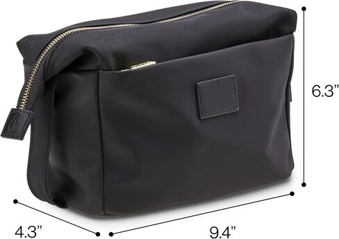 ETOILE - Jet Setter Travel Case Black Soft Flexible and Foldable Makeup Cosmetic Travel Bag in Saudi Arabia