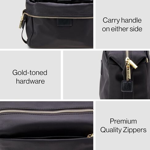ETOILE - Jet Setter Travel Case Black Soft Flexible and Foldable Makeup Cosmetic Travel Bag in Saudi Arabia