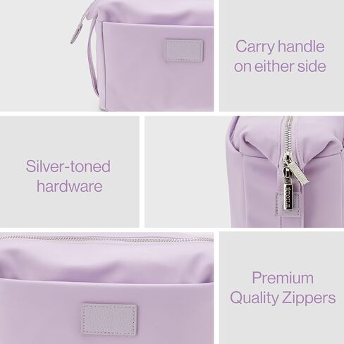 ETOILE - Jet Setter Travel Case Black Soft Flexible and Foldable Makeup Cosmetic Travel Bag in Saudi Arabia