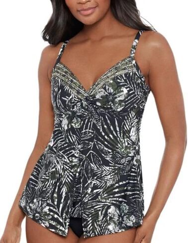 Miraclesuit Women's Standard Zahara Loveknot Dd Tankini Top in Saudi Arabia