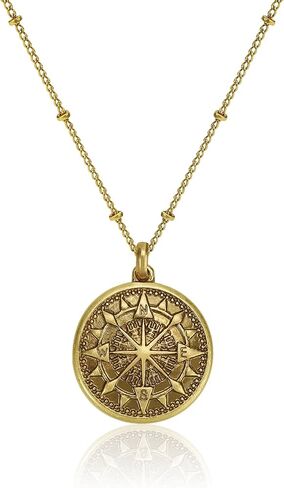 قلادة قرص قلادة Compass: Retro Inspirational Globe Adventure Jewelry هدايا التخرج ذات معنى للرجال خريجي كلية المدرسة الثانوية in Kuwait