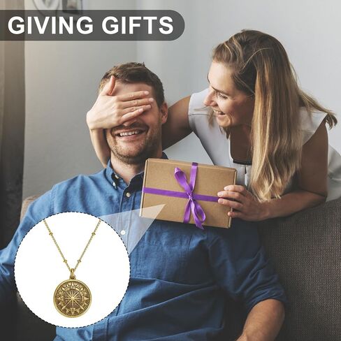 قلادة قرص قلادة Compass: Retro Inspirational Globe Adventure Jewelry هدايا التخرج ذات معنى للرجال خريجي كلية المدرسة الثانوية in Kuwait