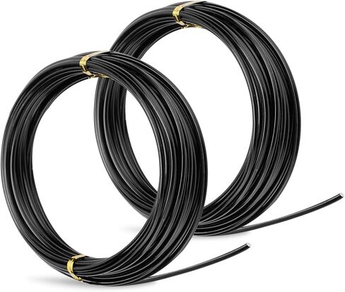 16.4 Feet Black Aluminum Craft Wire 3 mm Thickness Bendable Metal Craft Wire for DIY Crafts Making in Saudi Arabia