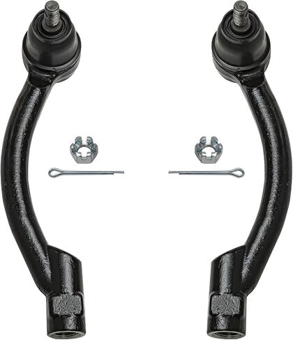 Detroit Axle - 4pc Rods Front Tie Fors for 2014-2018 Kia Forte Koup Forte5 و Inner و Outer Rod Rod 2015 2015 2017 استبدال in Saudi Arabia