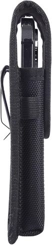 حافظة Universal مع حزام حلقات حلقات Phone Case Pouch with Card Slot Slot Pen Nylon لـ Samsung Galaxy Z Flip 5/4/3 Case Motorola Razr Plus Moto Razr+ 2023 Galaxy Z Flip 5/4/3/2 (Nylon Black ، XS) in Kuwait