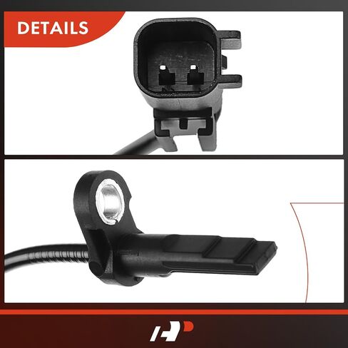A-Premium ABS Wheel Speed Sensor Compatible with Ford Models - Mustang 2015-2016/2018-2019 - Front & Rear, Driver and Passenger Side, 4-PC Set, Replace# FR3Z2C190B, FR3Z2C204A in Saudi Arabia