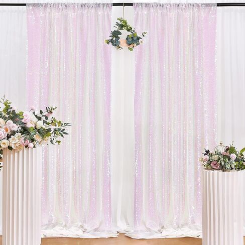 B-COOL Royal Blue Sequin Backdrop Curtains 2 Packs 2ftx8ft Sparkly Backdrop Fabric Glitter Backdrop for Party Ceremony Wedding Background Decoration in Saudi Arabia