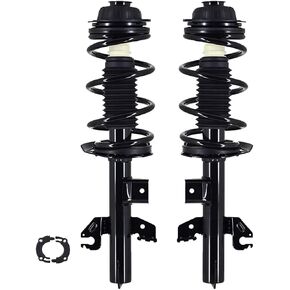 PM Auto Pair 2 Front Left-Right Exclse Complete Coil Sprons for 2014-2018 Jeep Cherokee FWD in Kuwait