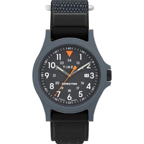 Timex Men's Expedition Acadia 40mm Watch - Black Fastwrap Black Dial Black Case ، Tw4B295009J in Kuwait