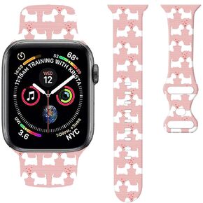 متوافق مع Iwatch Band 38mm 40mm 41mm 42mm 44mm 45mm 49mm for Women Girl ، حزام بديل لطيف لصالح Iwatch SE Series 9 8 7 6 5 4 3 2 1 Ultra (Dain) in Kuwait