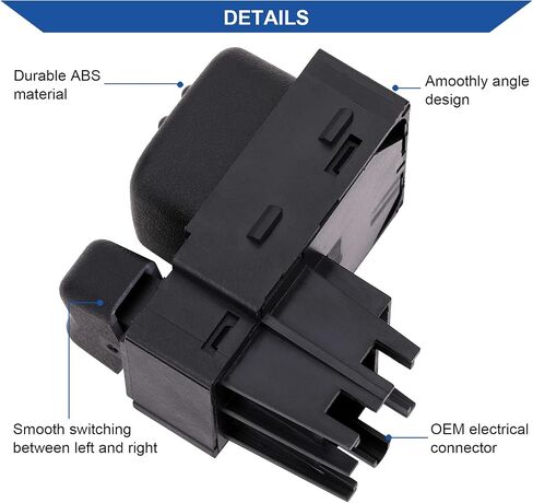 Power Mirror Switch Compatible with Chevrolet Silverado Tahoe Suburban 2000 2001 2002, GMC Yukon Sierra, Cadillac, Replaces OE 15045085 19259975 in Saudi Arabia