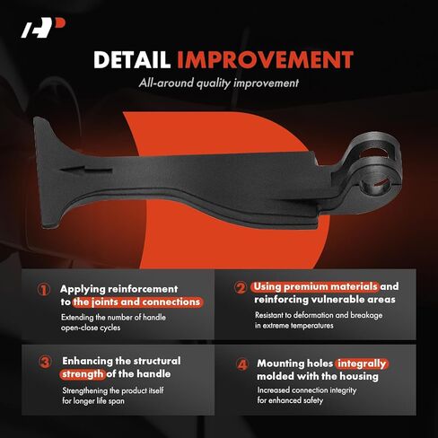 A-Premium Hood Hood Conferner متوافق مع Mercedes-Benz C230 2003-2007 ، C240 2001-2005 ، C280 2006-2007 ، C320 2001-2005 ، C350 2006-2007 ، C32 AMG 2002-2004 ، CL55 AMG 2005-2006 in Saudi Arabia