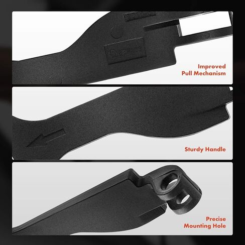 A-Premium Hood Hood Conferner متوافق مع Mercedes-Benz C230 2003-2007 ، C240 2001-2005 ، C280 2006-2007 ، C320 2001-2005 ، C350 2006-2007 ، C32 AMG 2002-2004 ، CL55 AMG 2005-2006 in Saudi Arabia