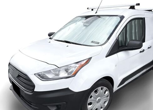 YelloPro Custom Fit Front Windshield Sunshade for 2014 2015 2016 2017 2018 2019 2020 2021 2022 2023 Ford Transit Connect (NOT for Full-Size Transit), XL XLT Titanium Passenger Wagon Cargo Minivan in Saudi Arabia