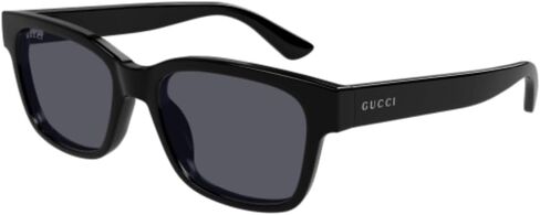 Gucci GG1716S 001 نظارة شمسية مستطيل الأسود/الرمادي 54 ملم in Saudi Arabia