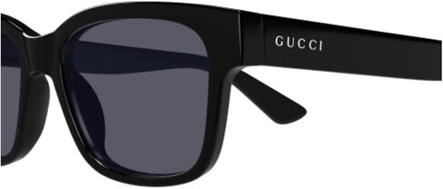 Gucci GG1716S 001 نظارة شمسية مستطيل الأسود/الرمادي 54 ملم in Saudi Arabia