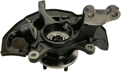 AutoShack Front Left Steering Knuckle for 2007-2011 Toyota Camry 2007-2012 Lexus ES350 2.5L 3.5L V6 FWD | Driver Side | 5-Lug | Wheel Bearing Hub Assembly Replacement KN786263 in Saudi Arabia