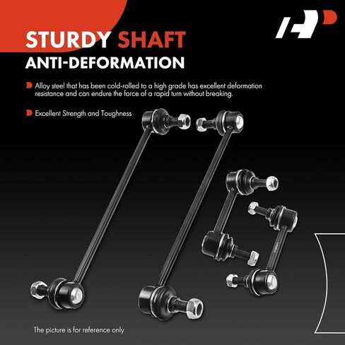A-Premium Set of 4, Front & Rear Sway Bar Links Kit Stabilizer Bar Links, Compatible with Scion tC 2005 2006 2007 2008 2009 2010 in Saudi Arabia