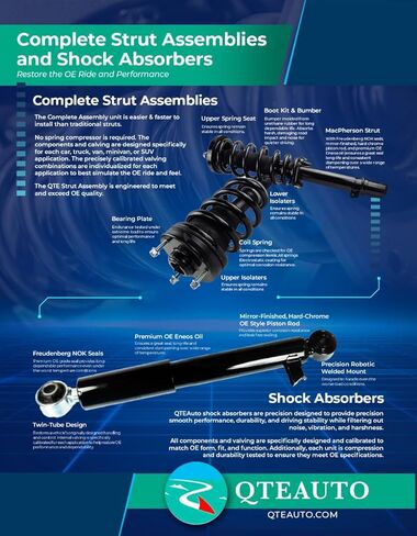 PM Auto Front Right Suspension Strut Assembly For 2013 Infiniti Jx35 in Saudi Arabia