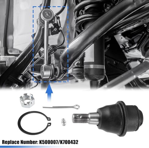 X AUTOHAUX 4 Pcs Front Lower Ball Joints Sway Bar Links for Cadillac Escalade 2007-2016 No.K500007/K700432 in Saudi Arabia