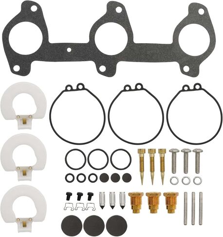 6H3-W0093-02 Carburetor Gasket Repair Kit, Replacement for Yamaha 60HP 70HP Outboard Motor Boat Engine, Replaces 18-7766 6H3-W0093-00 6H3-W0093-01 6H3-W0093-03 in Saudi Arabia
