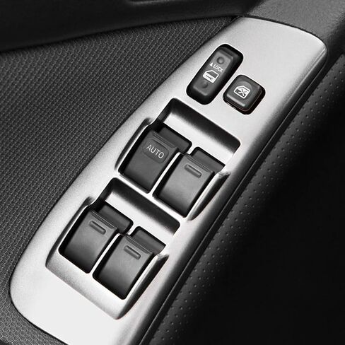 Window Switch Bezel for Toyota Matrix Pontiac Vibe 2003-2008 Driver Side Armrest Panel Front Left Door 74232-01030 88970397 Grey 1Piece in Kuwait