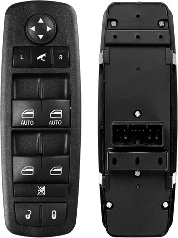 Master Power Window Switch | 8 PINS + 3 PINS Check Required | Replacement for 2012 Chrysler 300, 2016-2021Ram 1500/2500/3500, 2011-2012 Dodge Journey | Replaces# 56046826AE, 56046826AC in Saudi Arabia