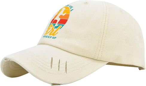 I Knows I Play Like A Girls Try to Keep Ups American Football Game Hats for Men Washed Distressed Baseball Caps Aesthetic Washed Hiking Hat Quick Dry in Saudi Arabia