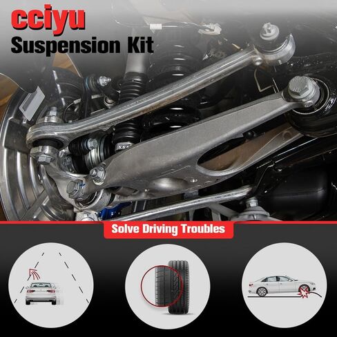 Cciyu Front Inner Inner Tie Rod End Fit لعام 2002 2003 2004 2005 2006 2007 2008 2009 2010 لـ Lexus SC430 4pcs Kit in Saudi Arabia