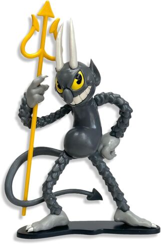 Toynk Cuphead Mugman Create-A-Figure 3-Inch Mini Adult Figure | Multiple Interchangeable Parts for Posing, Customization in Saudi Arabia