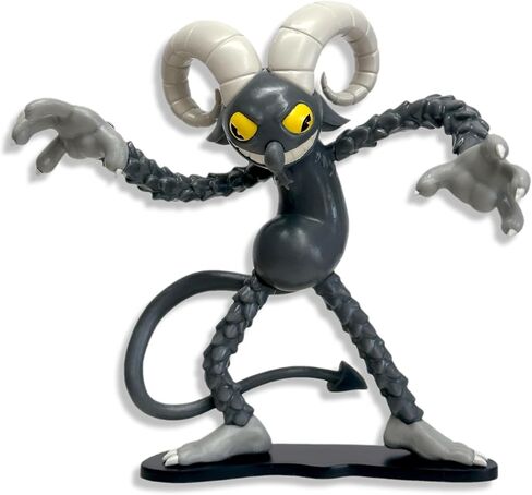 Toynk Cuphead Mugman Create-A-Figure 3-Inch Mini Adult Figure | Multiple Interchangeable Parts for Posing, Customization in Saudi Arabia