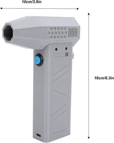 Duster Air Electric - 140000 دورة في الدقيقة هوت الهواء المضغوط ، منفاخ جاف طائرة ، سرعة الرياح 62 مترًا / ثانية ، بطارية 4000 مللي أمبير في الساعة ، شحن 15 واط ، لسيارة لوحة مفاتيح الأريكة (برتقالي) in Saudi Arabia