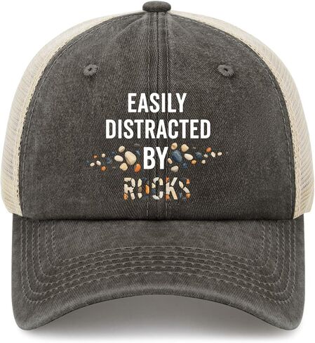 Easily Distracteds by Trains Funny Baseball Hats Cool Cap for Grandma in Saudi Arabia